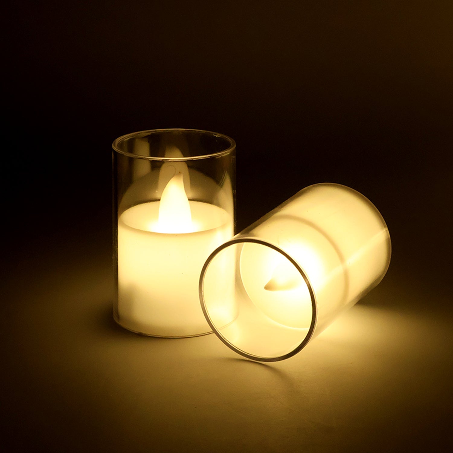 Smokeless LED Tealight Candles (24 Pc) Smokeless LED Tealight Candles (24 Pc)